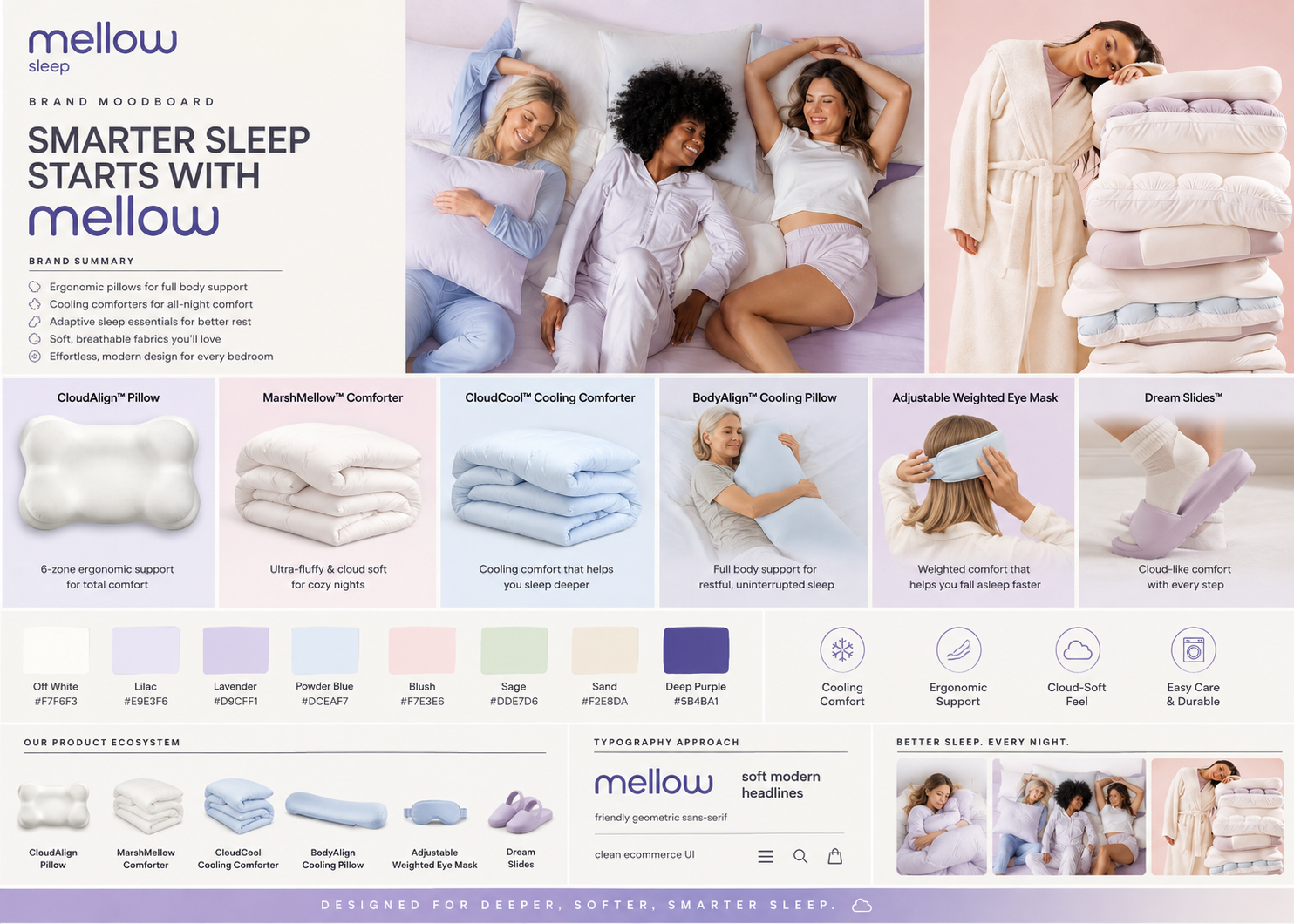 Mellow Sleep brandboard